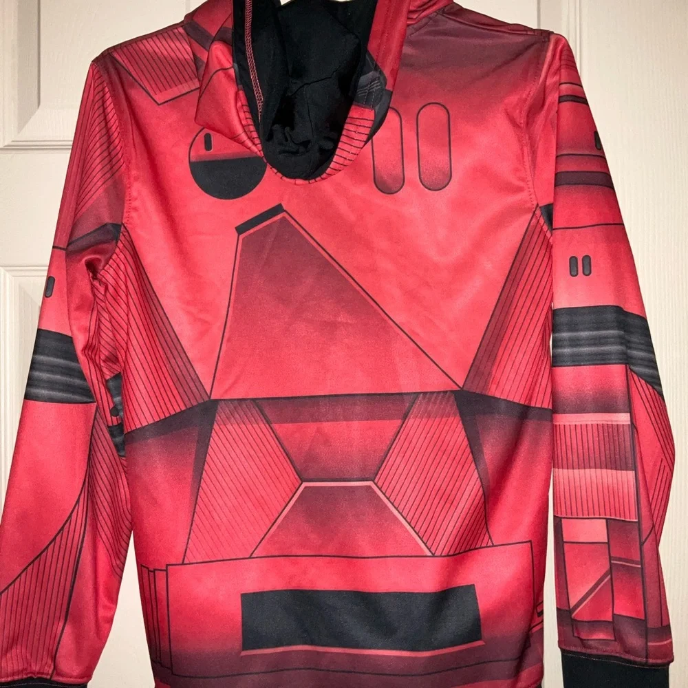 Star Wars Red Sith Trooper Hoodie Jacket - Youth  Size Large
